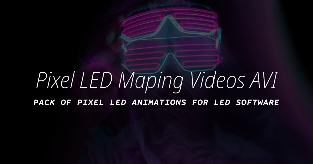 Led Mapping Videos PACK AVi